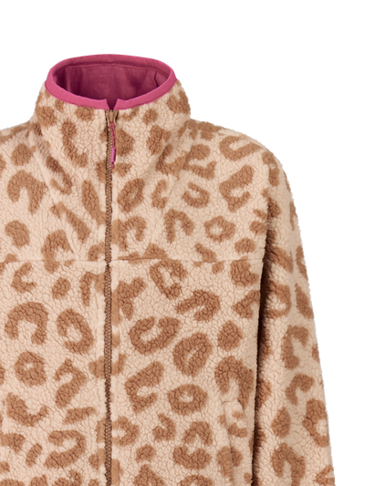 PRTBlond JR Leopard fleece zip up