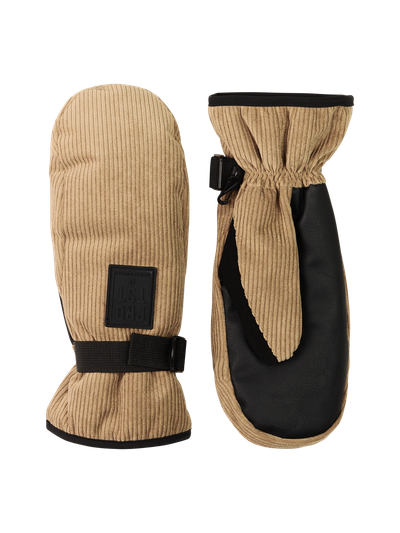 PRTNotice Corduroy ski mittens