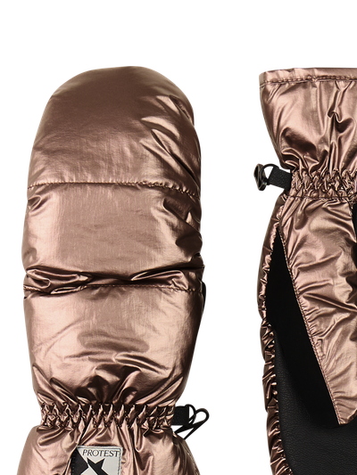 PRTSelect Metallic ski mittens