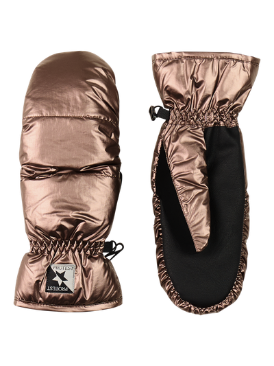 PRTSelect Metallic ski mittens