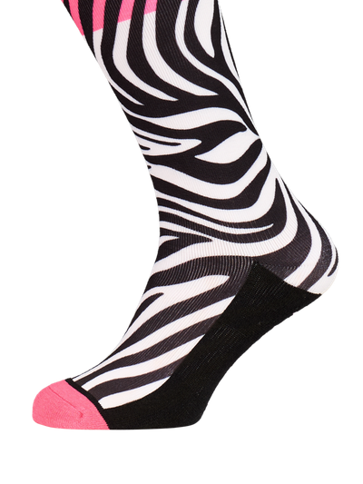 PRTFolly Zebra ski socks
