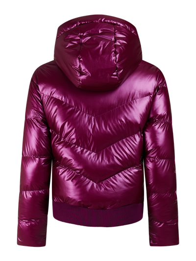 PRTJolan Metallic puffer ski jacket