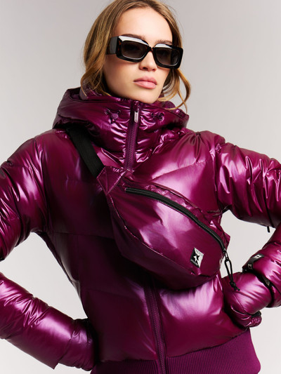 PRTJolan Metallic puffer ski jacket