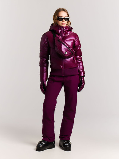 PRTJolan Metallic puffer ski jacket