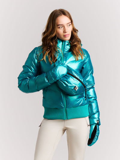 PRTJolan Metallic puffer ski jacket