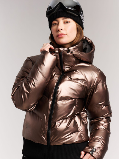 PRTJolan Metallic puffer ski jacket