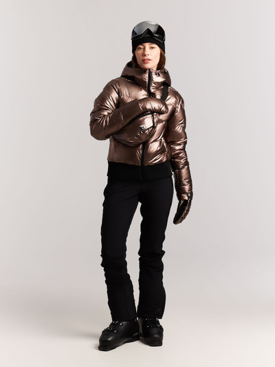 PRTJolan Metallic puffer ski jacket