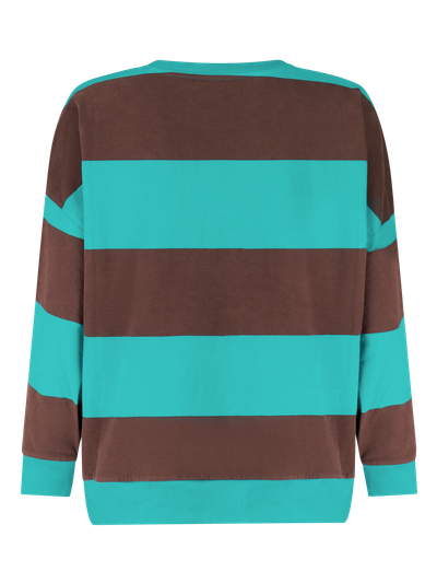 PRTYven Gestreepte oversized sweater