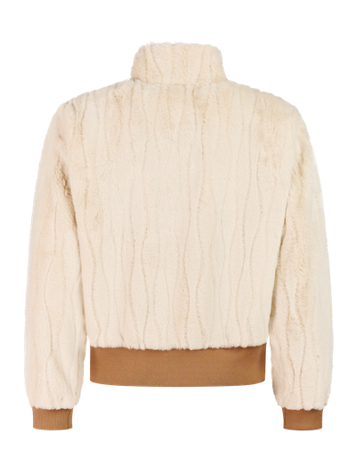 PRTFlowy Teddy outdoor zip up