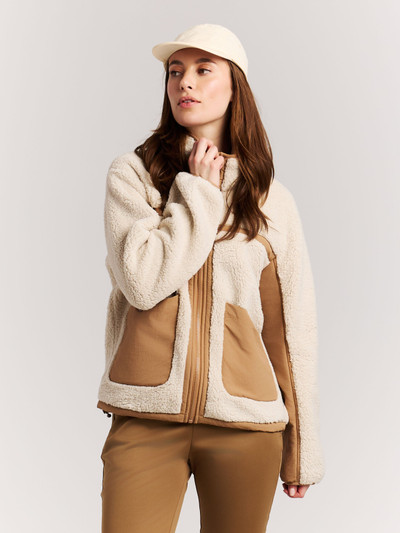 PRTSamica Teddy outdoor zip up