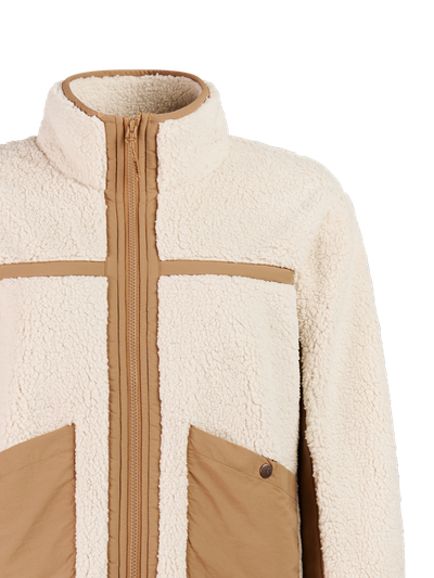 PRTSamica Teddy outdoor zip up