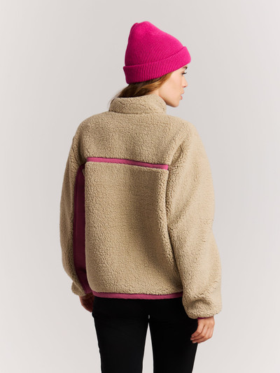 PRTSamica Teddy outdoor zip up
