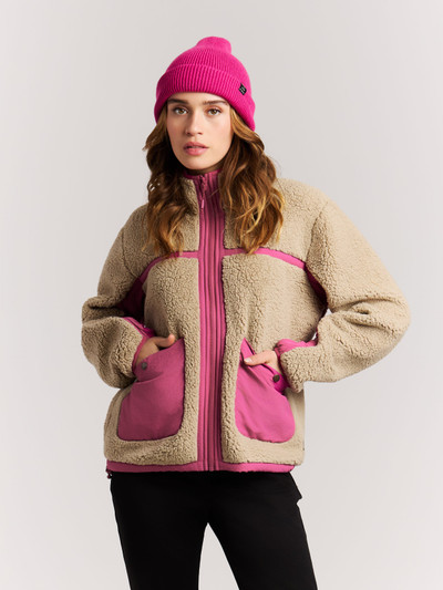 PRTSamica Teddy outdoor zip up