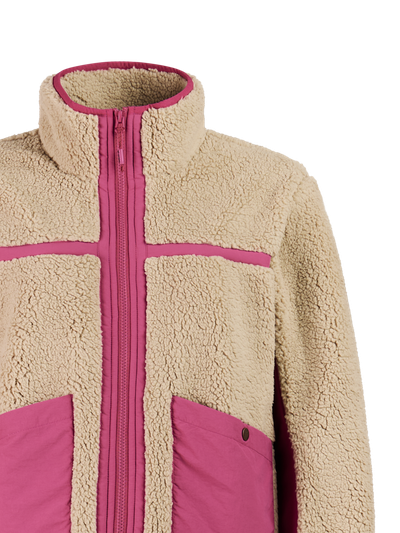 PRTSamica Teddy outdoor zip up