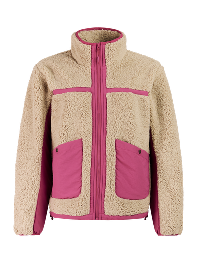 PRTSamica Teddy outdoor zip up