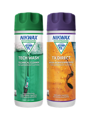 NIKWAX TWIN 2 PACK Wax and impregnation agent bundle