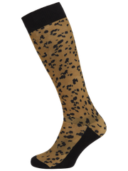 PRTKAHILI Leopard ski socks