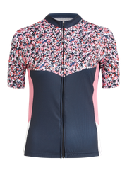 PRTCACAO Floral cycling shirt short sleeve