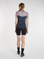 PRTCACAO Floral cycling shirt short sleeve