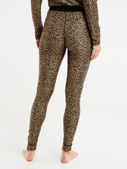 PRTHEATHER Leopard thermal trousers