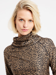 PRTTRISH Leopard thermal top