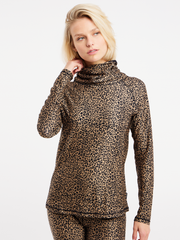 PRTTRISH Leopard thermal top