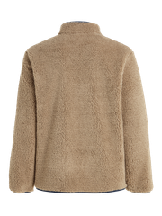 PRTTAVE Teddy Fleece zip up
