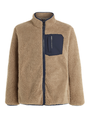 PRTTAVE Teddy Fleece zip up