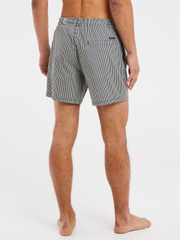 PRTMANAMA Striped short swim shorts