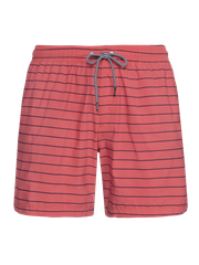 SHARIF Striped short swim shorts