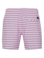 SHARIF Striped short swim shorts