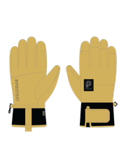 PRTNorman Leather ski gloves