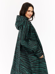 PRTLaugh Tiger outdoor rain poncho