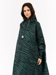 PRTLaugh Tiger outdoor rain poncho
