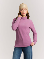 PRTPEARLA Fleece turtleneck