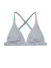 PRTTica JR Gestreepte triangel bikini set