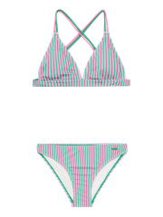 PRTTica JR Gestreepte triangel bikini set