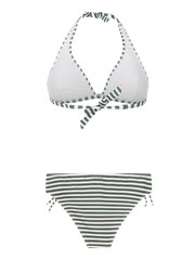 PRTAdmirer 25 Gestreepte halter bikini set