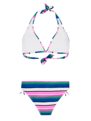 PRTKami Gestreepte halter bikini set