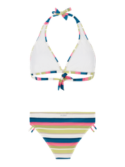 PRTKami Gestreepte halter bikini set