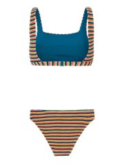 PRTTube Gestreepte bralette bikini set