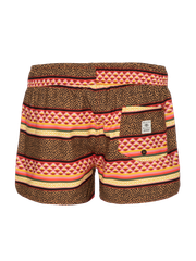 IMAN JR Leopard swim shorts