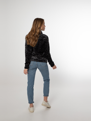 PACO 21 Leopard fleece zip up