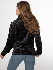 PACO 21 Leopard fleece zip up