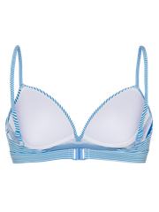 MIXADAIR Striped triangle bikini top