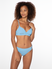 MIXADAIR Striped triangle bikini top