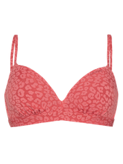 MIXTARA Leopard triangle bikini top