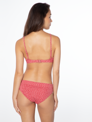MIXTARA Leopard triangle bikini top