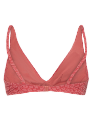 MIXPEARL Leopard triangle bikini top