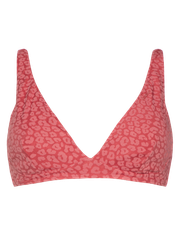 MIXPEARL Leopard triangle bikini top
